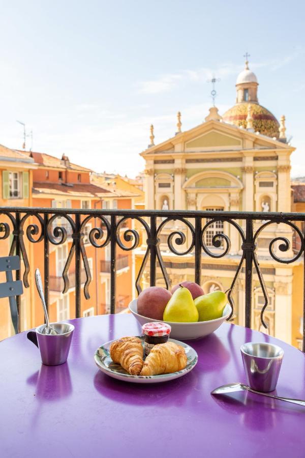 Ross 5- F2, Lumineux, Balcon, Loft, Clim, Vieux-Nizza Esterno foto