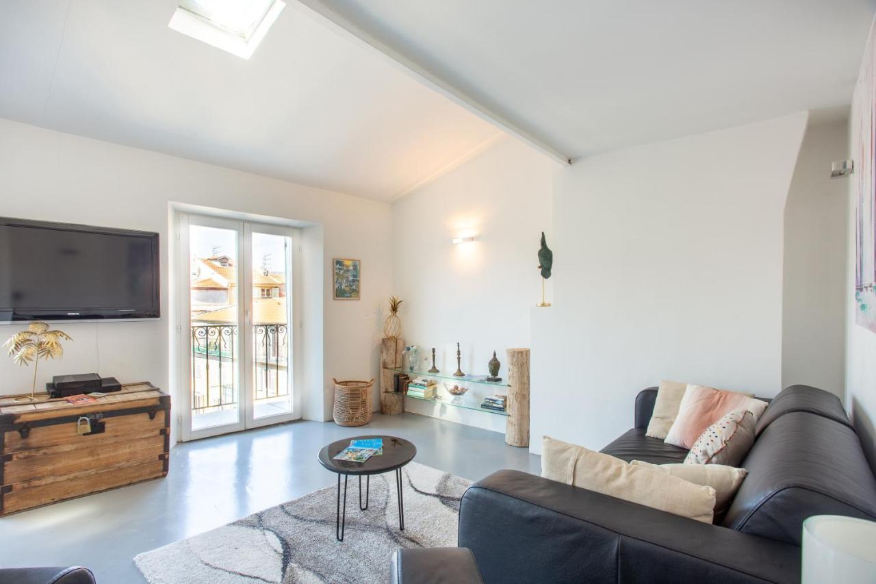 Ross 5- F2, Lumineux, Balcon, Loft, Clim, Vieux-Nizza Esterno foto