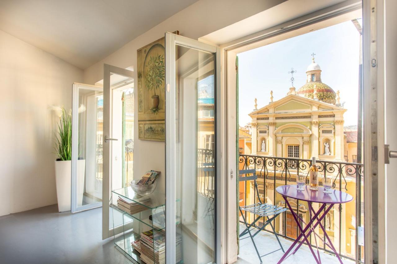 Ross 5- F2, Lumineux, Balcon, Loft, Clim, Vieux-Nizza Esterno foto