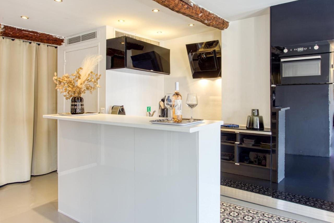 Ross 5- F2, Lumineux, Balcon, Loft, Clim, Vieux-Nizza Esterno foto