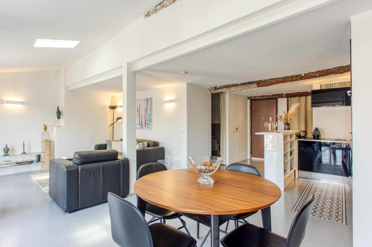Ross 5- F2, Lumineux, Balcon, Loft, Clim, Vieux-Nizza Esterno foto