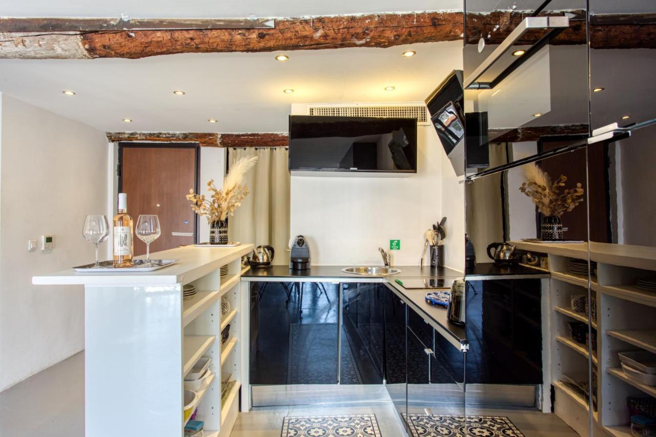 Ross 5- F2, Lumineux, Balcon, Loft, Clim, Vieux-Nizza Esterno foto
